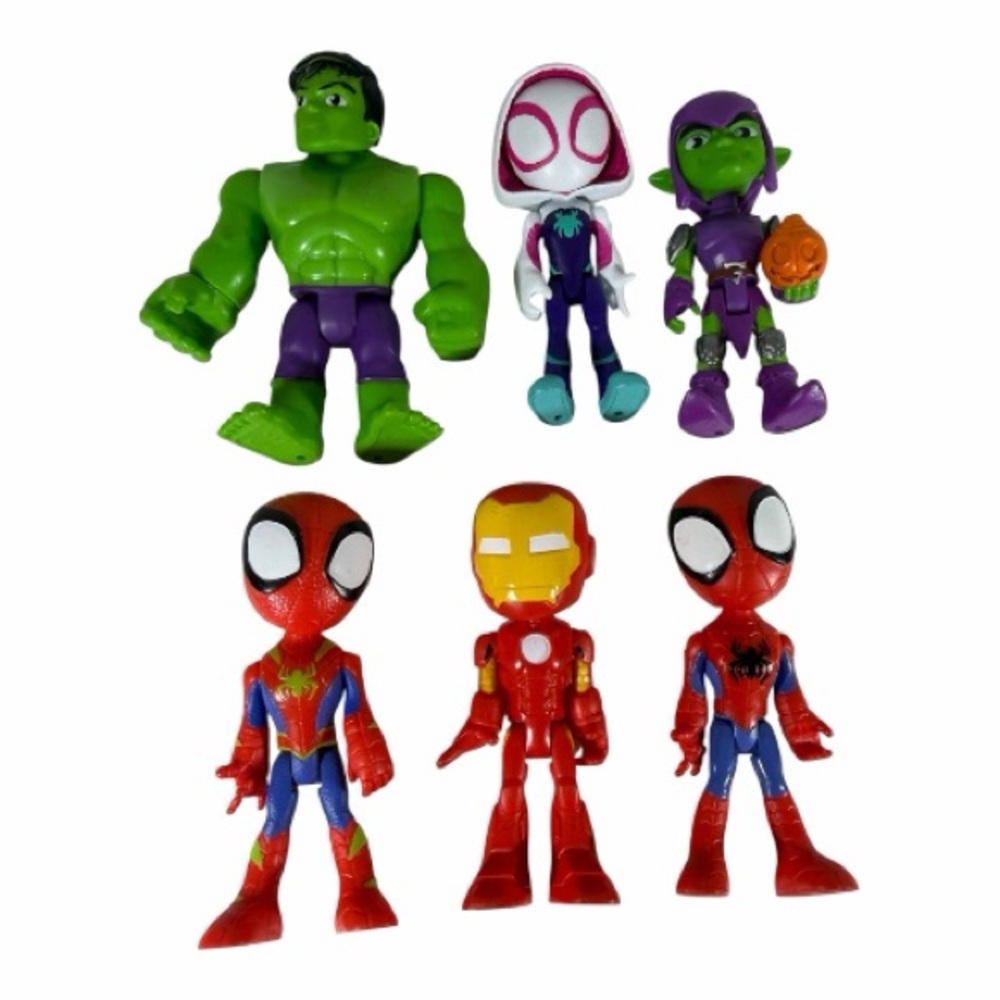 Spidey and his Amazing Friends lot of 6 figures